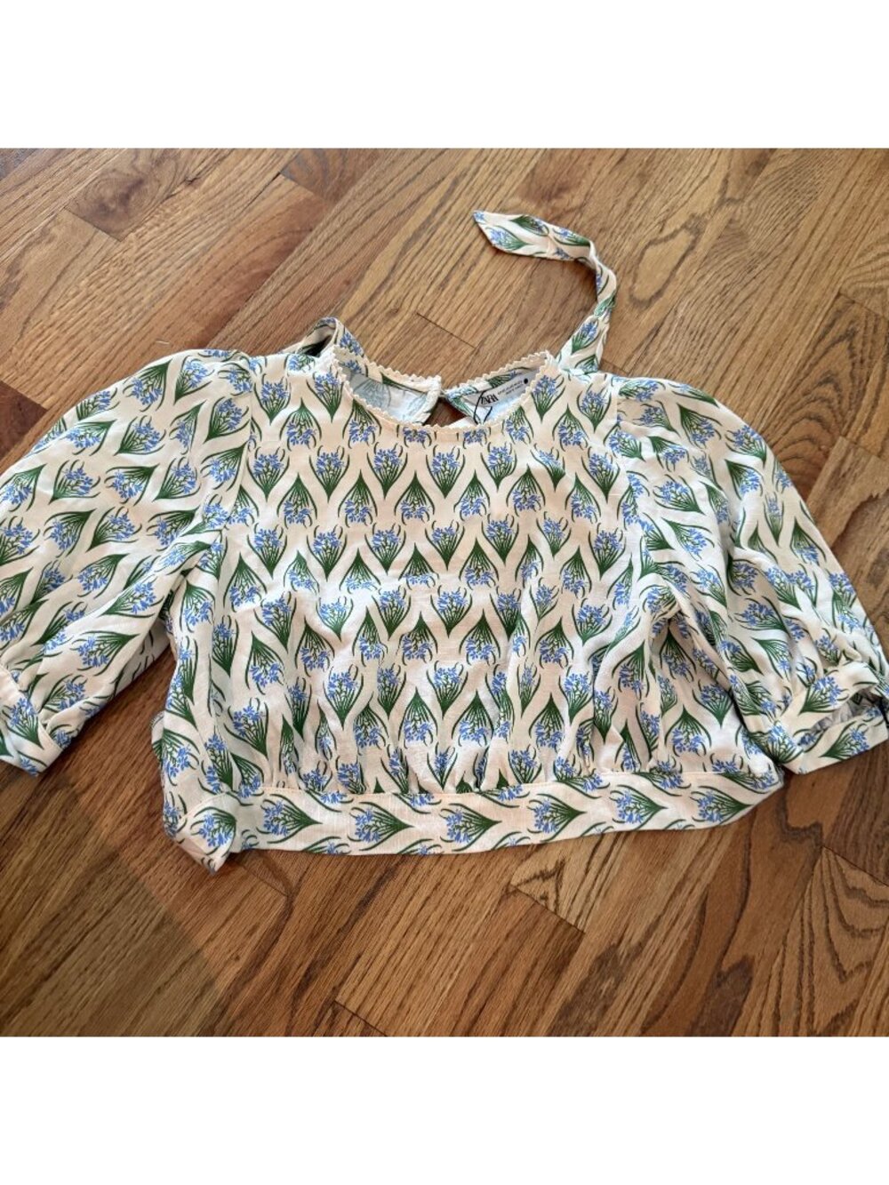 ZARA WOMENS OPEN BACK BLOUSE THE SOFIA NEW XS
